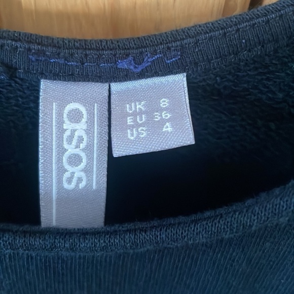 ASOS Jumpsuit Black Sleeveless size 4 - Picture 2 of 5